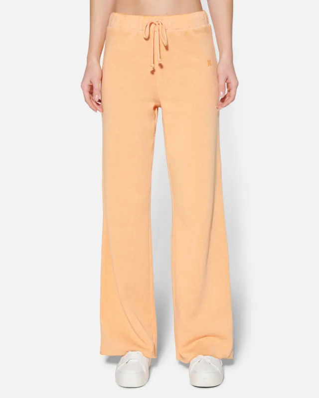 Essential Burnout Fleece Wide Leg Pant sold by Hurley