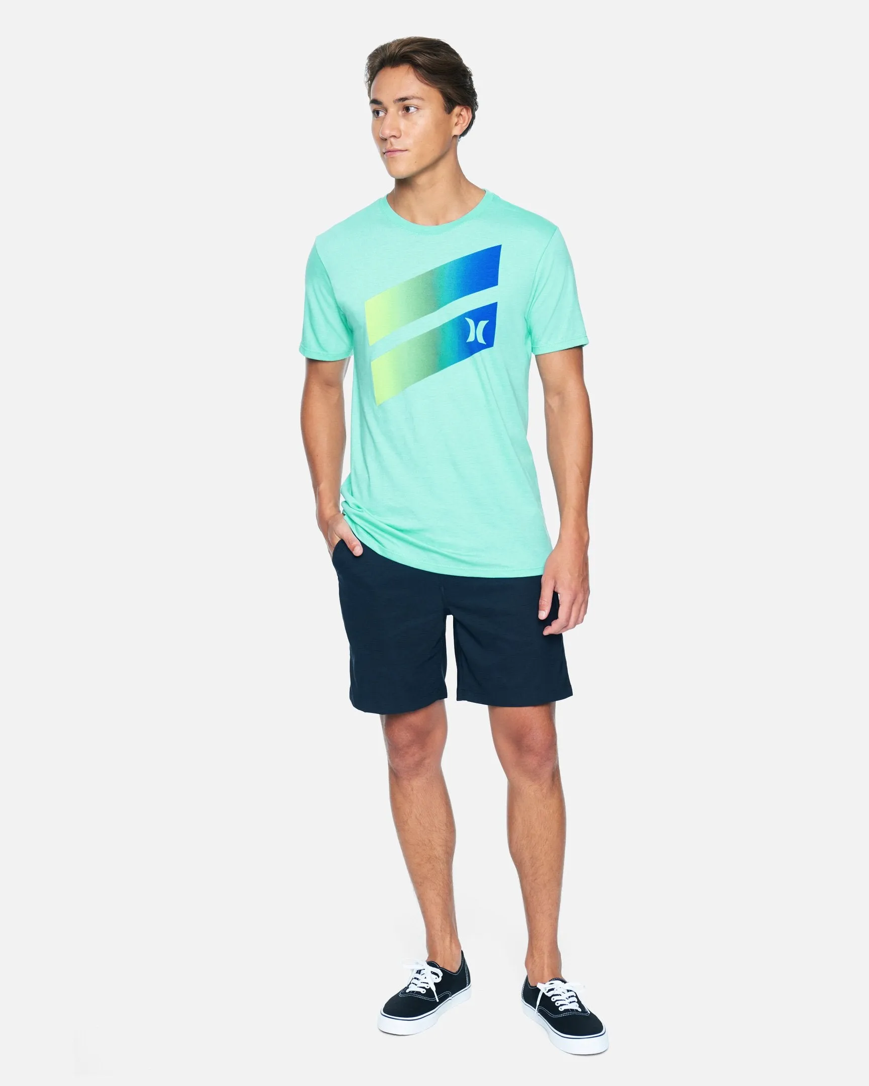 Icon Slash Gradient Short Sleeve T-Shirt sold by Hurley product image thumbnail 4
