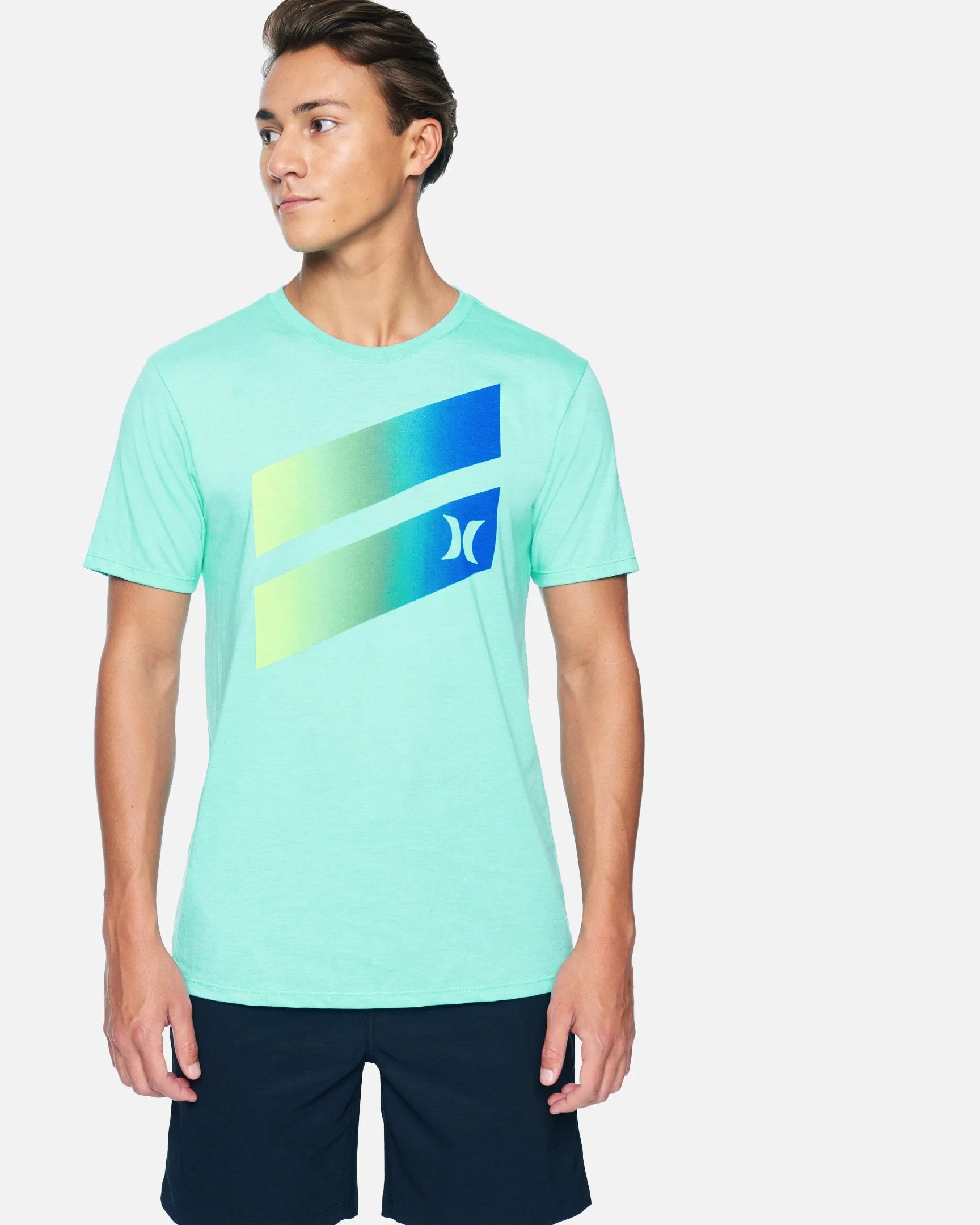 Icon Slash Gradient Short Sleeve T-Shirt sold by Hurley