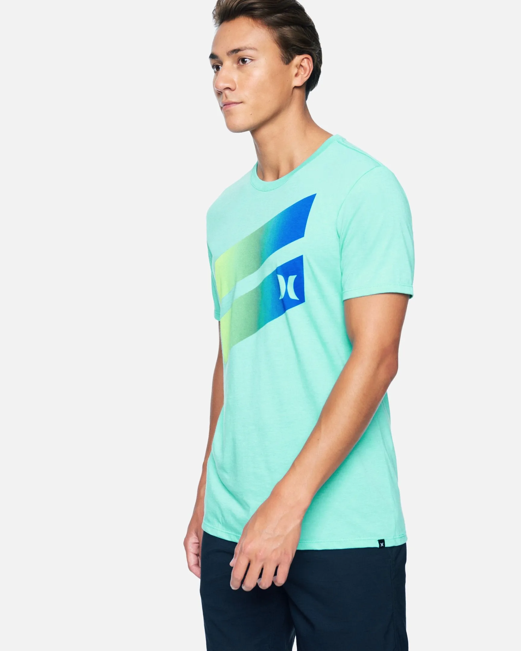 Icon Slash Gradient Short Sleeve T-Shirt sold by Hurley product image thumbnail 3
