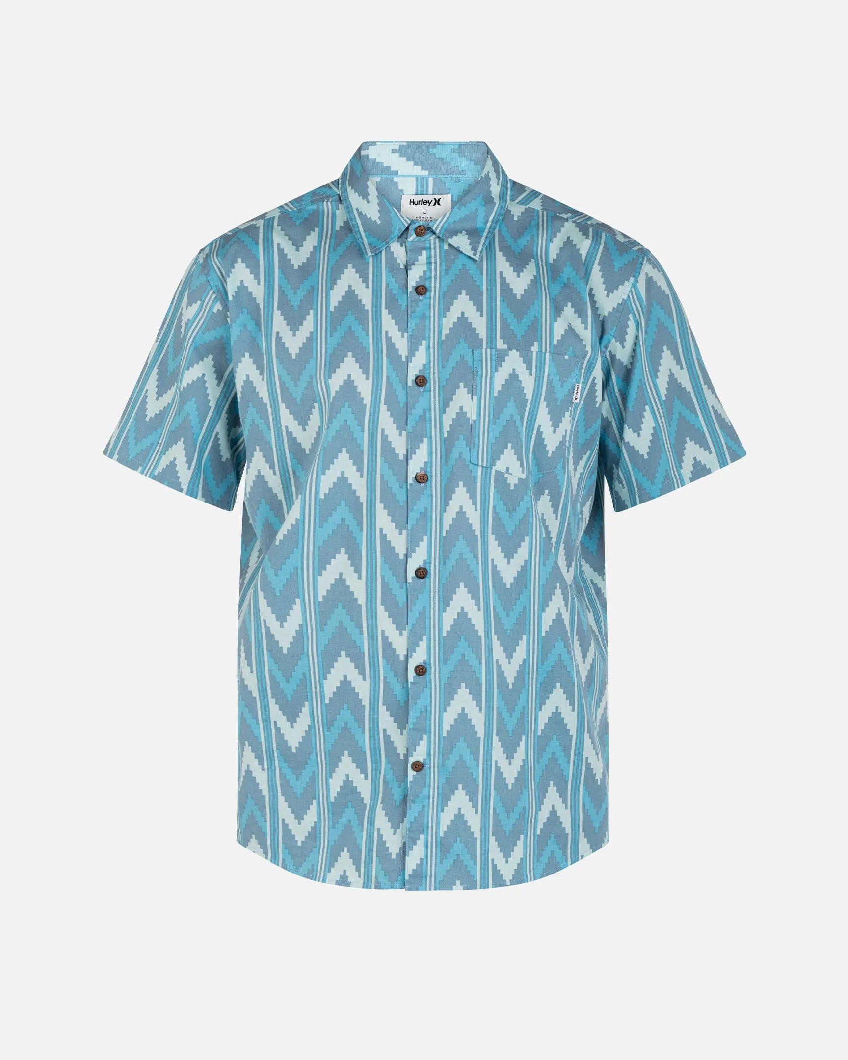One And Only Lido Stretch Short Sleeve Shirt sold by Hurley