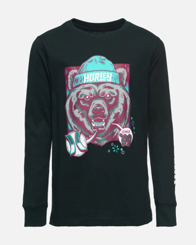 Boys' Grizzly Long Sleeve Graphic T-Shirt made by Hurley