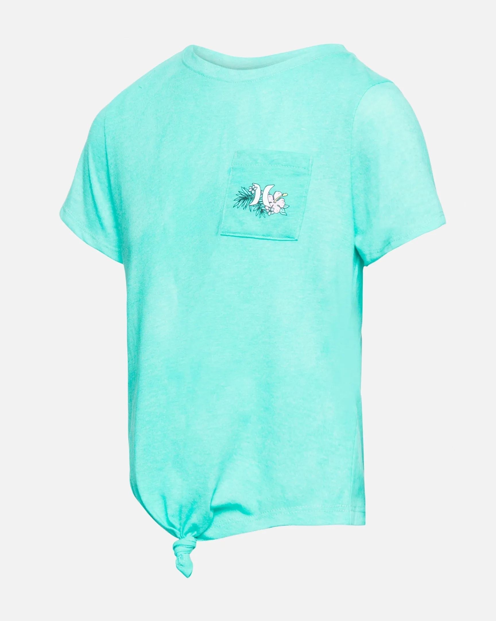 Girls' Tie Front Pocket T-Shirt sold by Hurley product image thumbnail 3