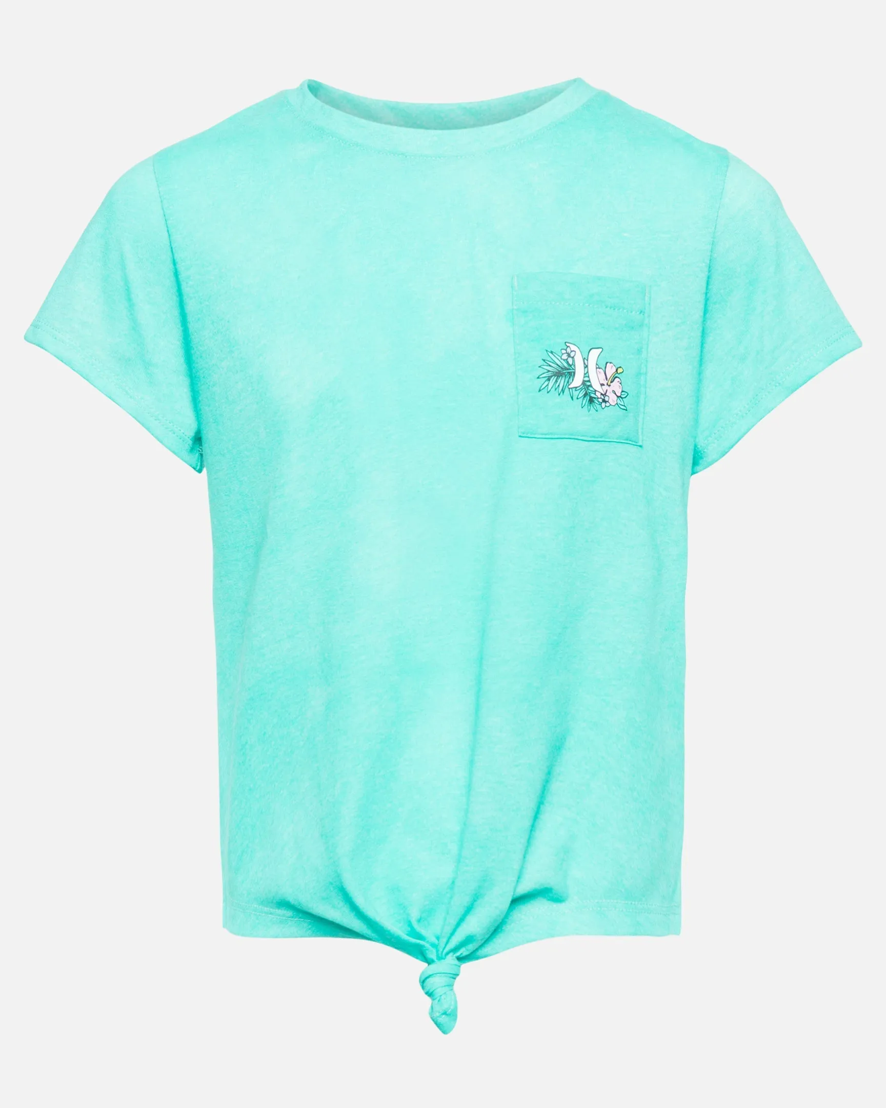 Girls' Tie Front Pocket T-Shirt sold by Hurley