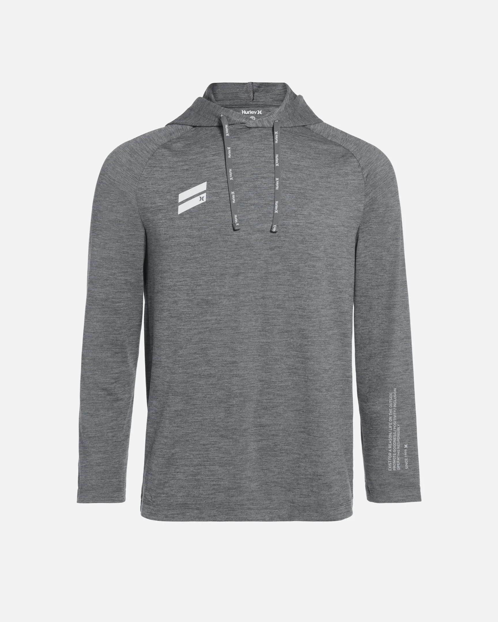Exist Long Sleeve Hooded Tee sold by Hurley