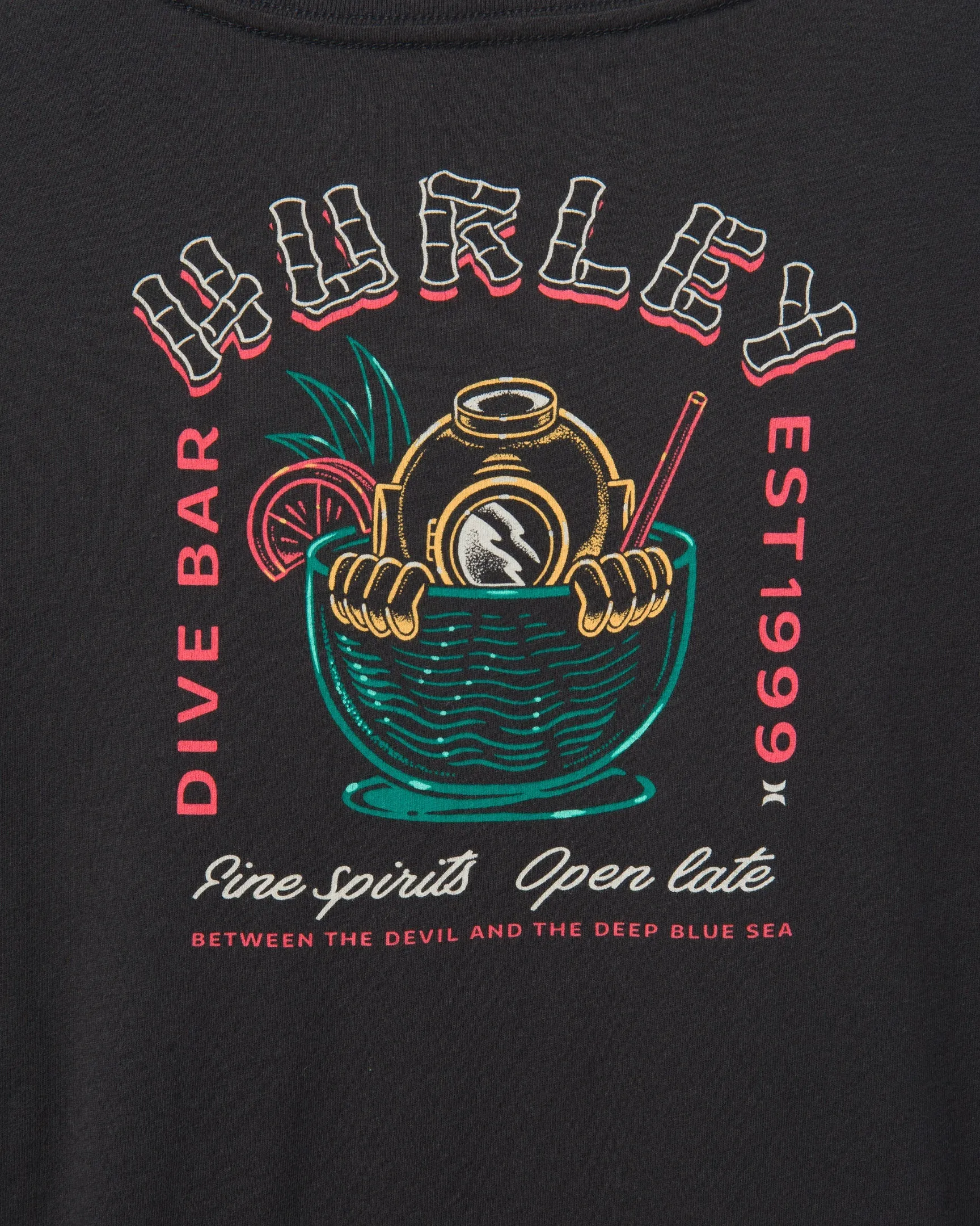 Everyday Washed Dive Bar Short Sleeve T-Shirt sold by Hurley product image thumbnail 3