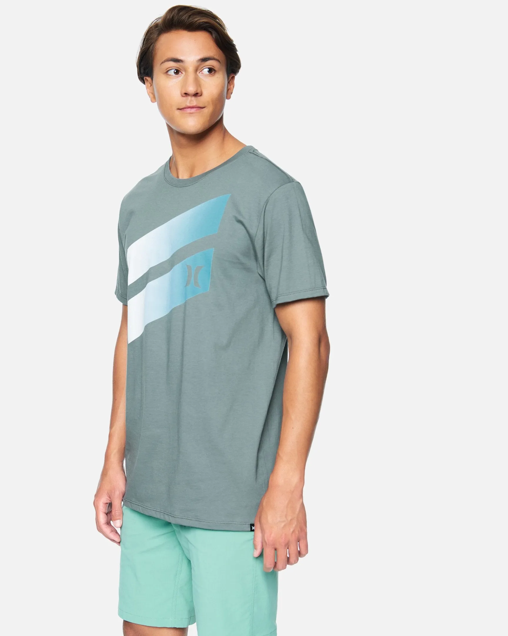 Icon Slash Gradient Short Sleeve T-Shirt sold by Hurley product image thumbnail 3