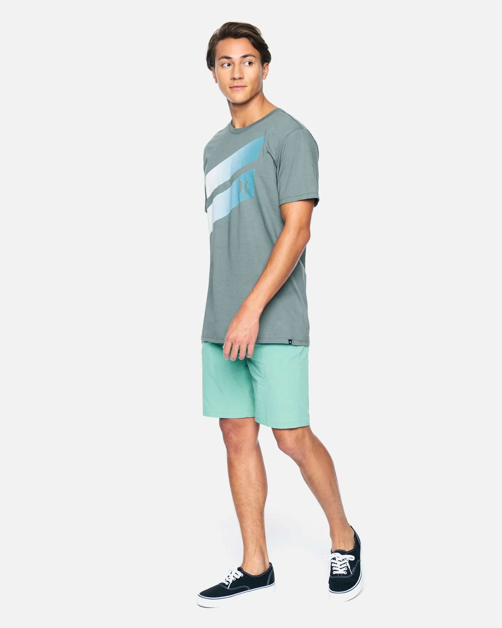 Icon Slash Gradient Short Sleeve T-Shirt sold by Hurley product image thumbnail 4