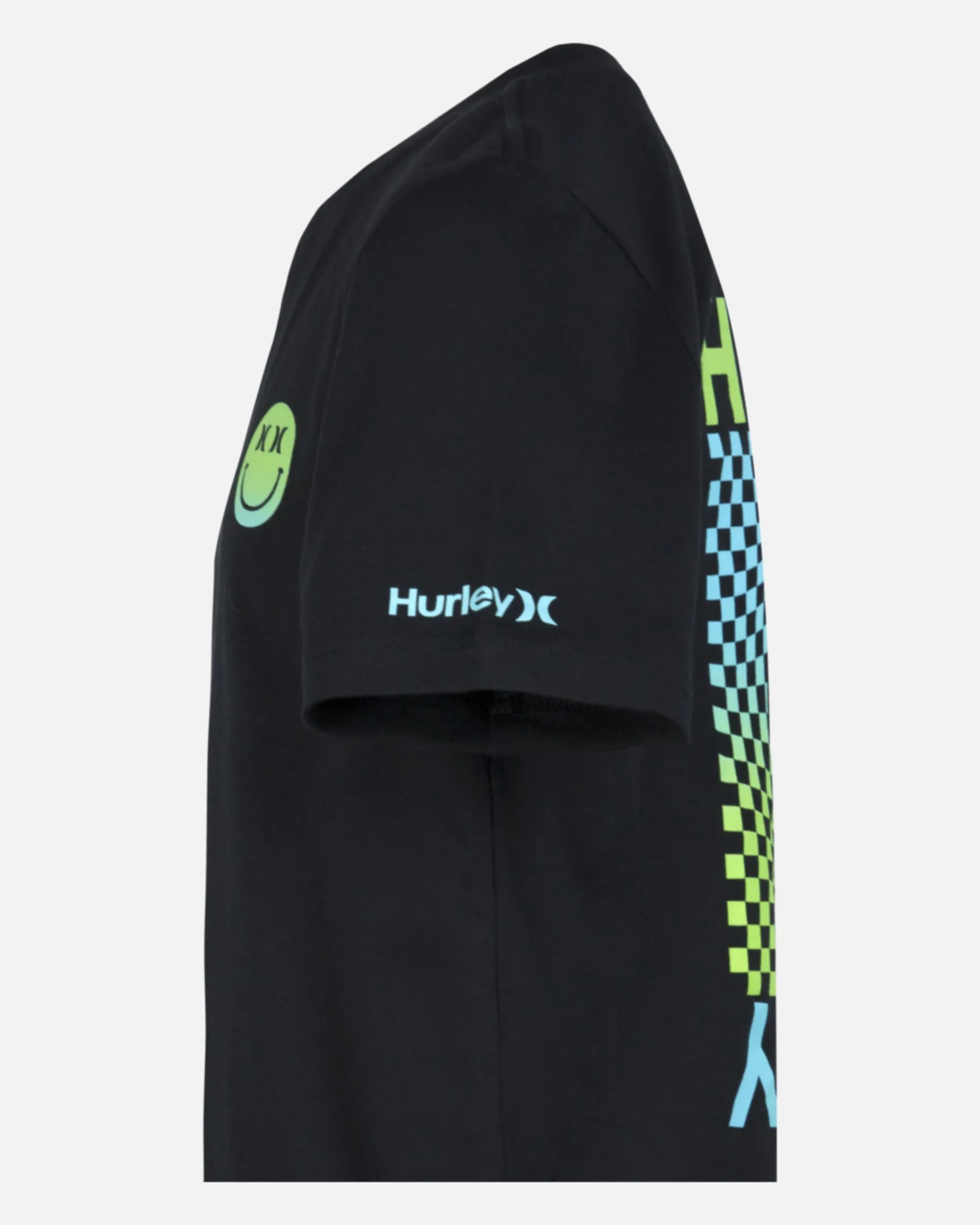 Boys Smiley Checkered Tee sold by Hurley product image thumbnail 3