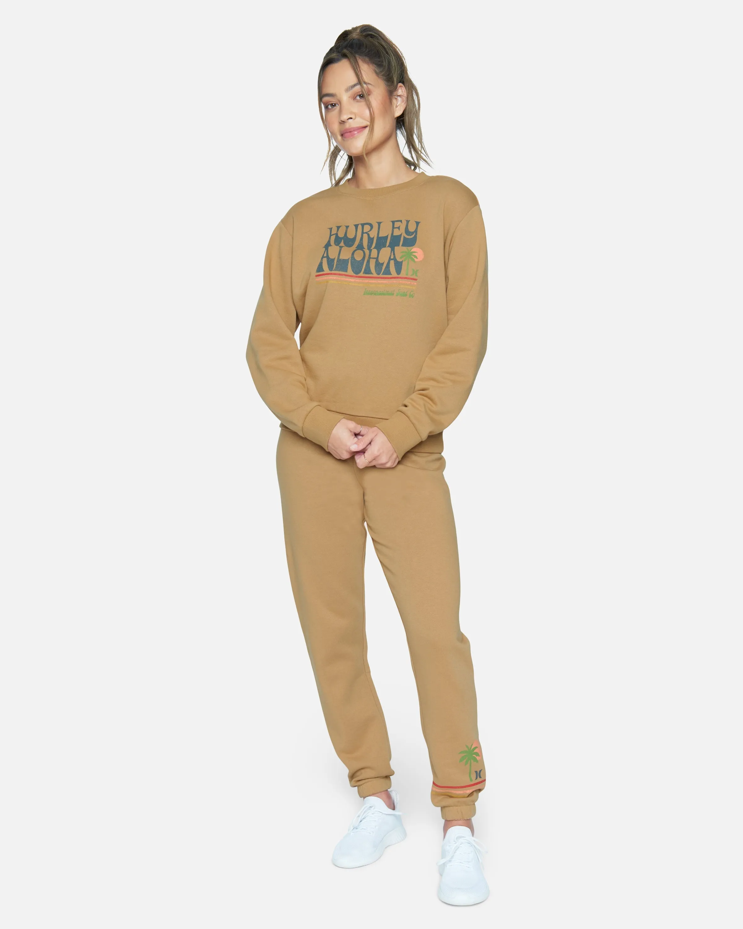 77 COLORS GIRLFRIEND CREW FLEECE sold by Hurley product image thumbnail 4