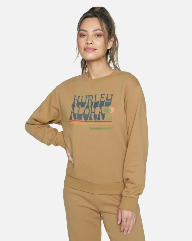 77 COLORS GIRLFRIEND CREW FLEECE sold by Hurley