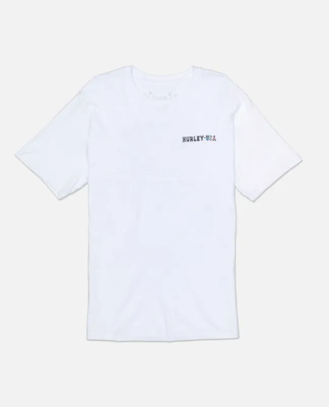 EVERYDAY INDY PENDENCE SHORT SLEEVE TEE sold by Hurley