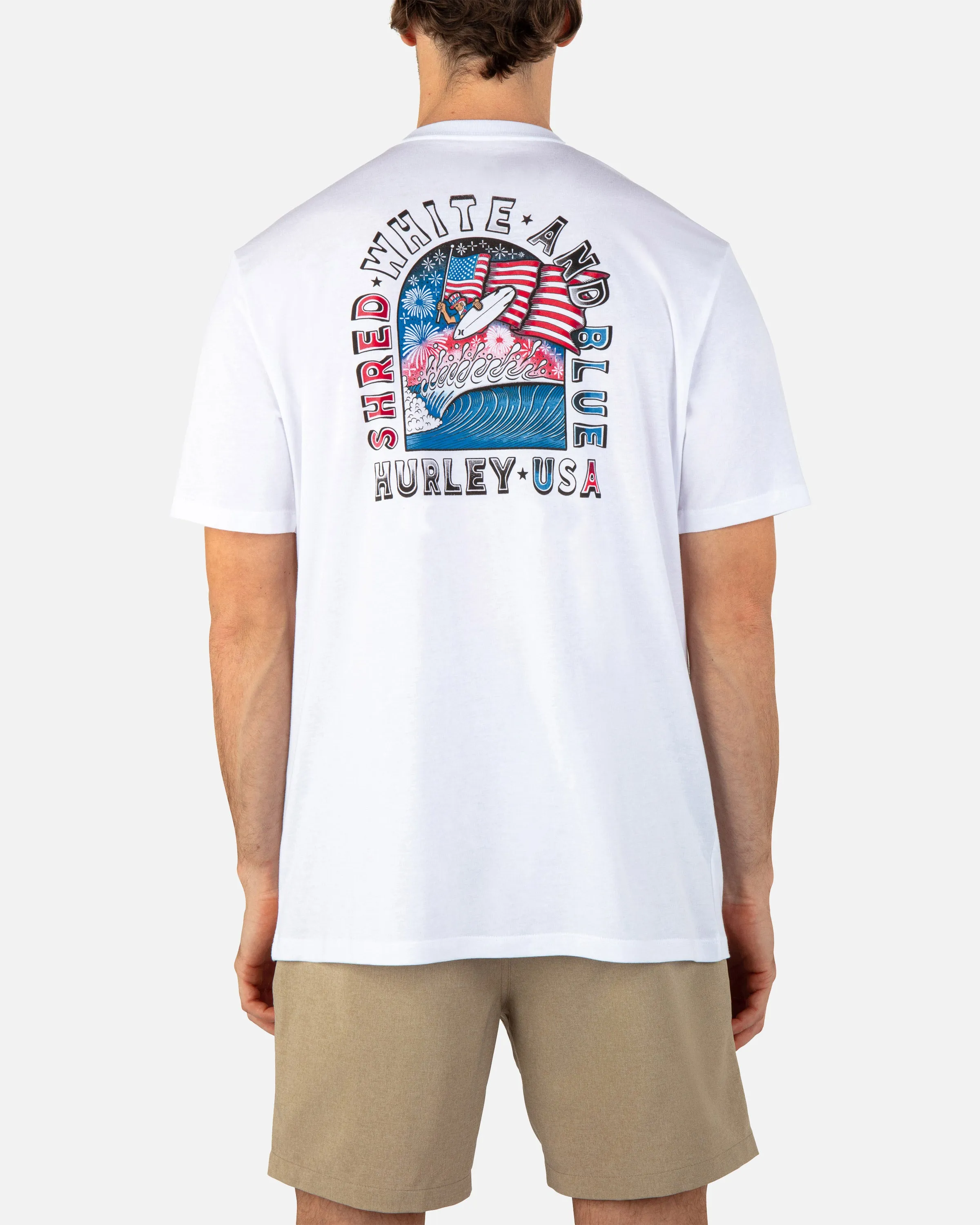EVERYDAY INDY PENDENCE SHORT SLEEVE TEE sold by Hurley product image thumbnail 4