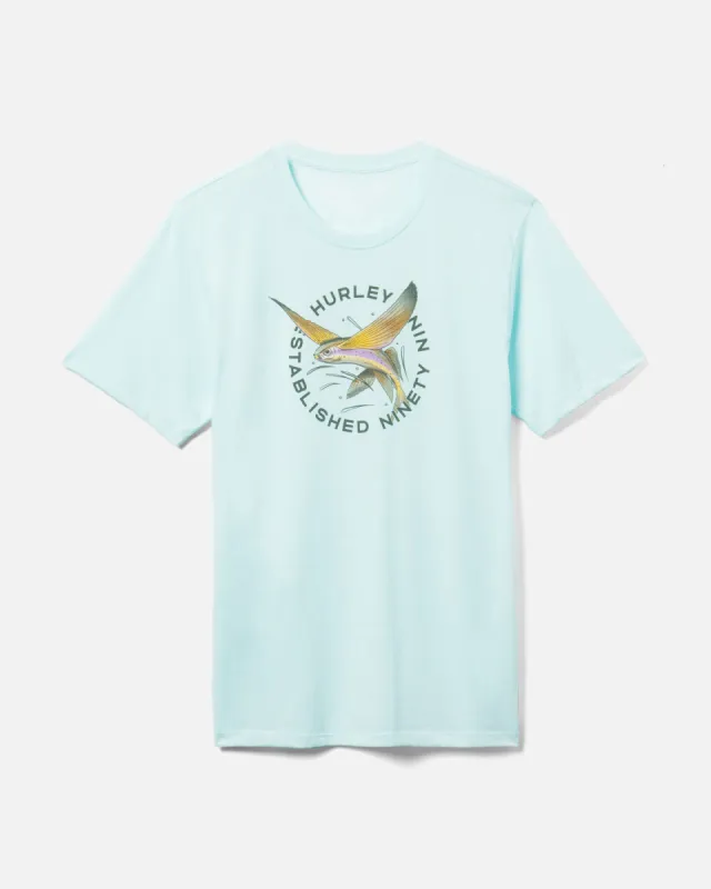 Everyday Washed Flying Fish Short Sleeve T-Shirt sold by Hurley