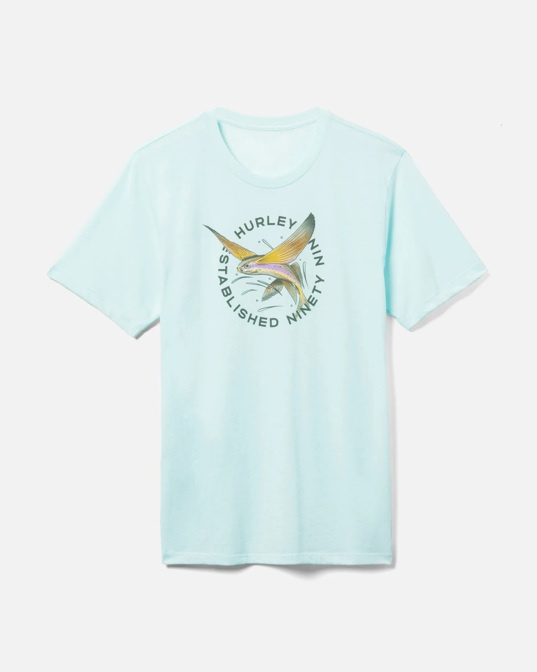 Everyday Washed Flying Fish Short Sleeve T-Shirt sold by Hurley