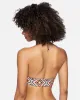 Hurley x Black Girls Surf Max Mosaic Geo Reversible High Neck Halter Bikini Top sold by Hurley