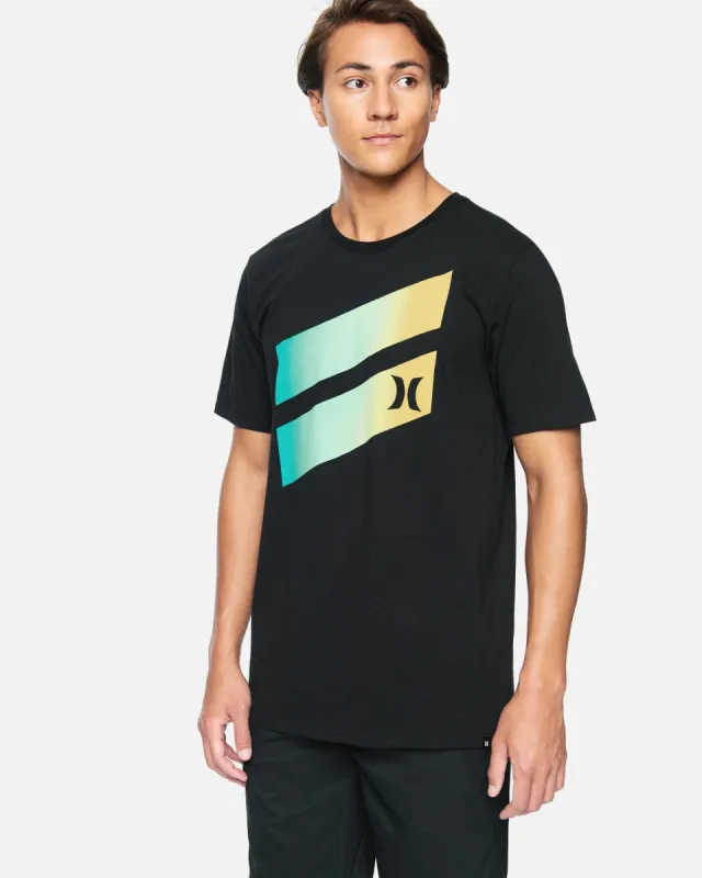 Icon Slash Gradient Short Sleeve T-Shirt sold by Hurley