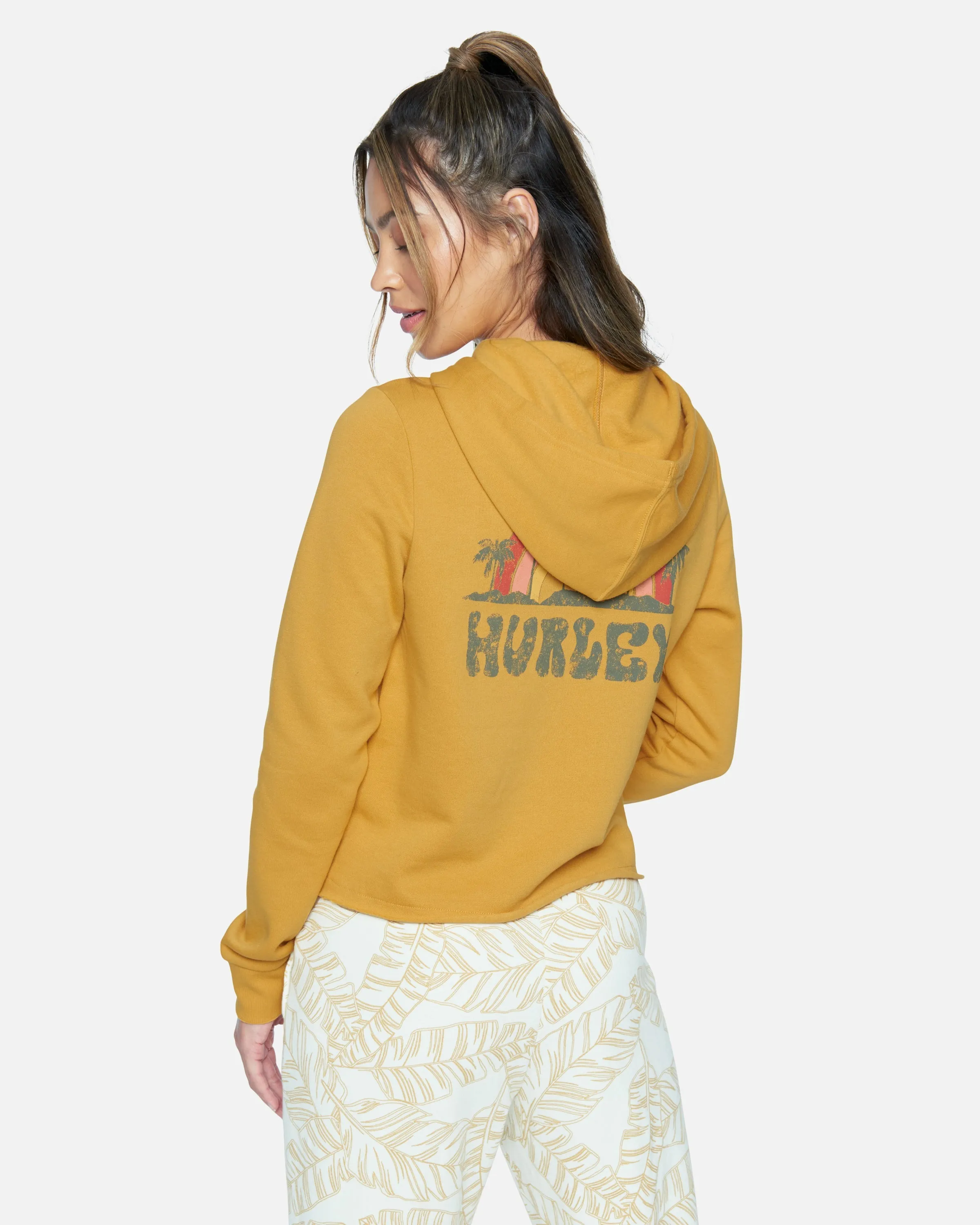 SHROOM CUT OFF CROP HOODIE sold by Hurley product image thumbnail 2