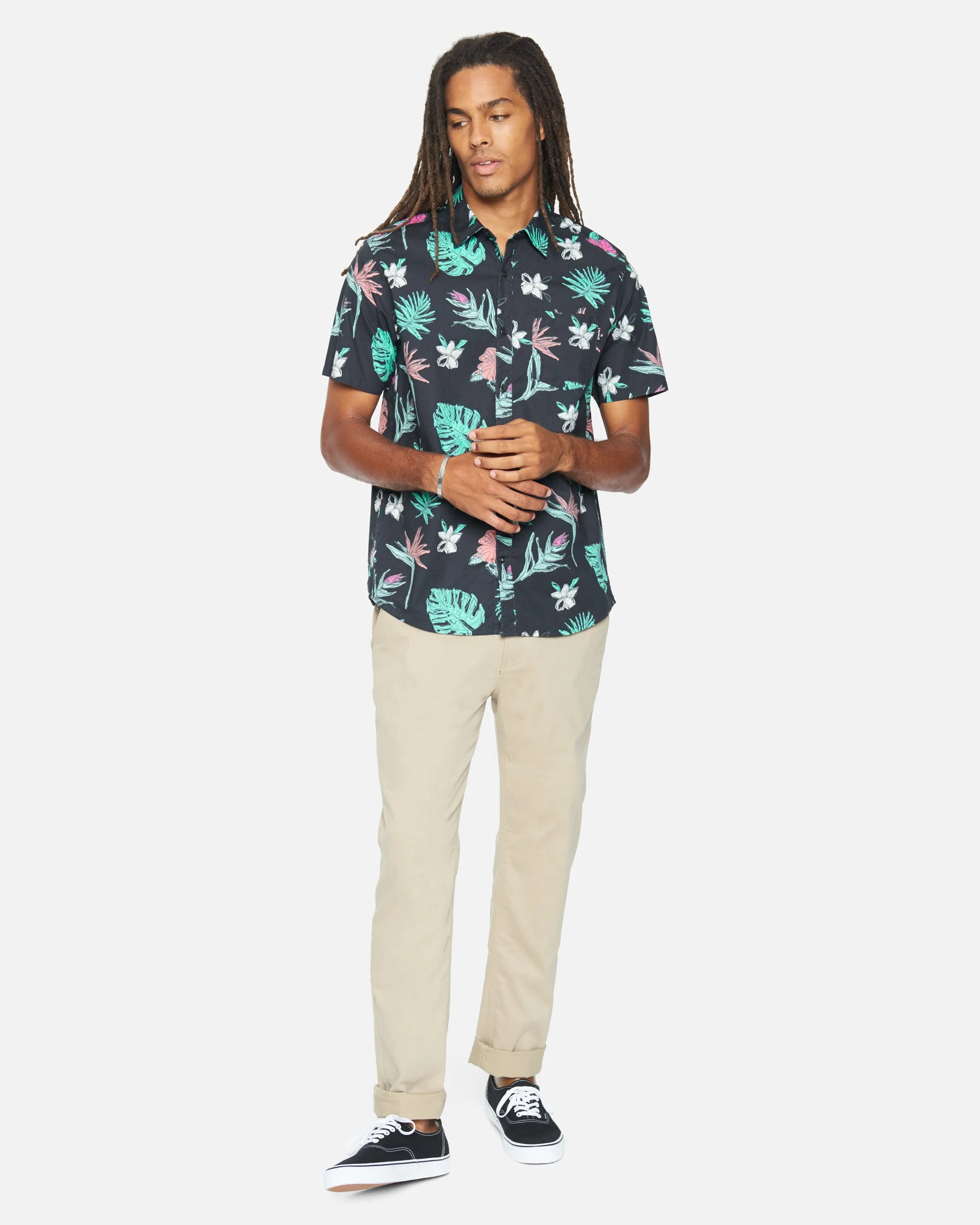 Kona Stretch Floral Shirt sold by Hurley product image thumbnail 4