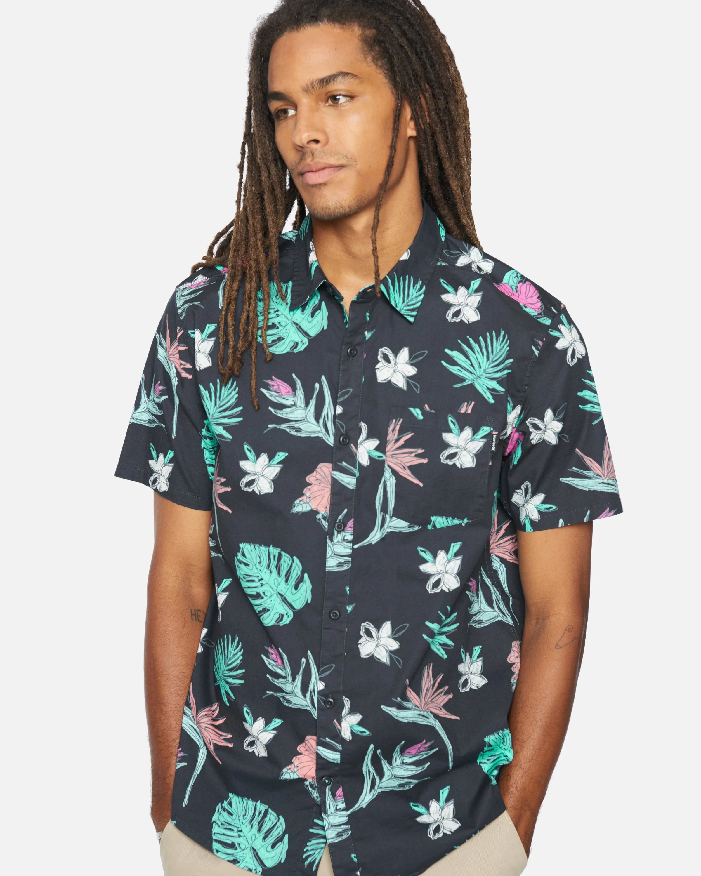 Kona Stretch Floral Shirt sold by Hurley
