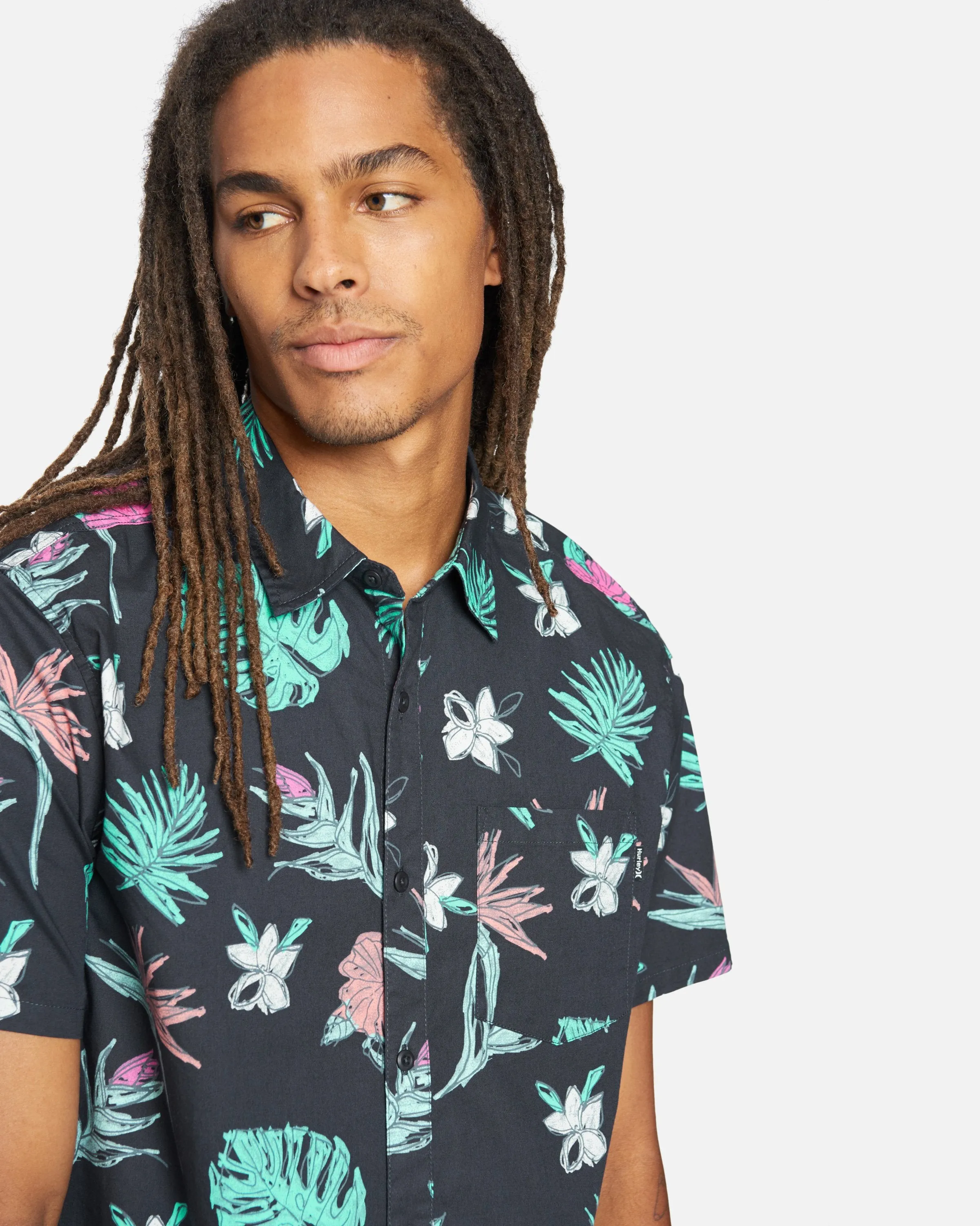 Kona Stretch Floral Shirt sold by Hurley product image thumbnail 5
