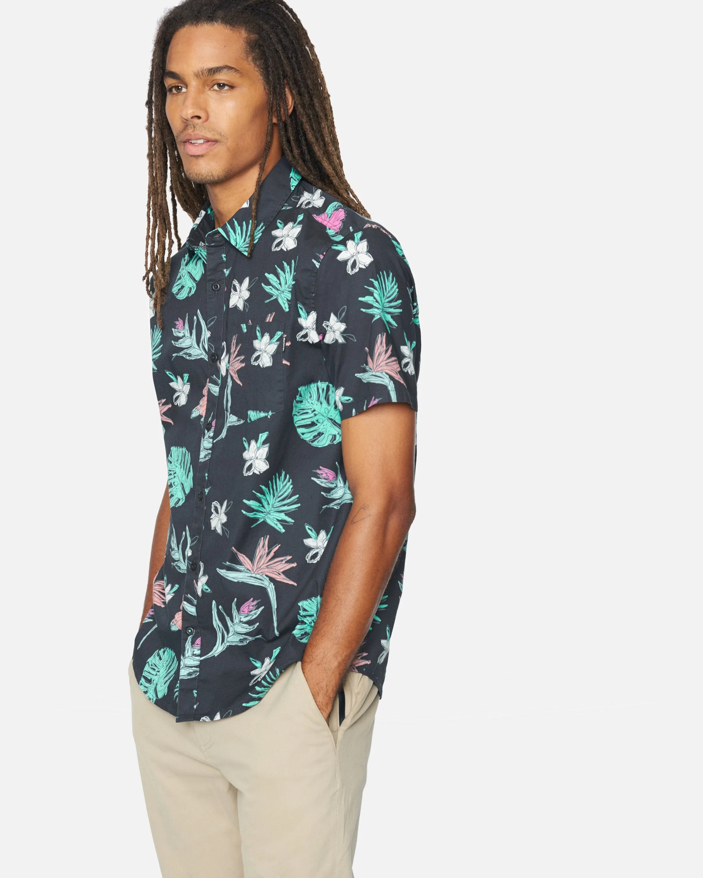 Kona Stretch Floral Shirt sold by Hurley product image thumbnail 3