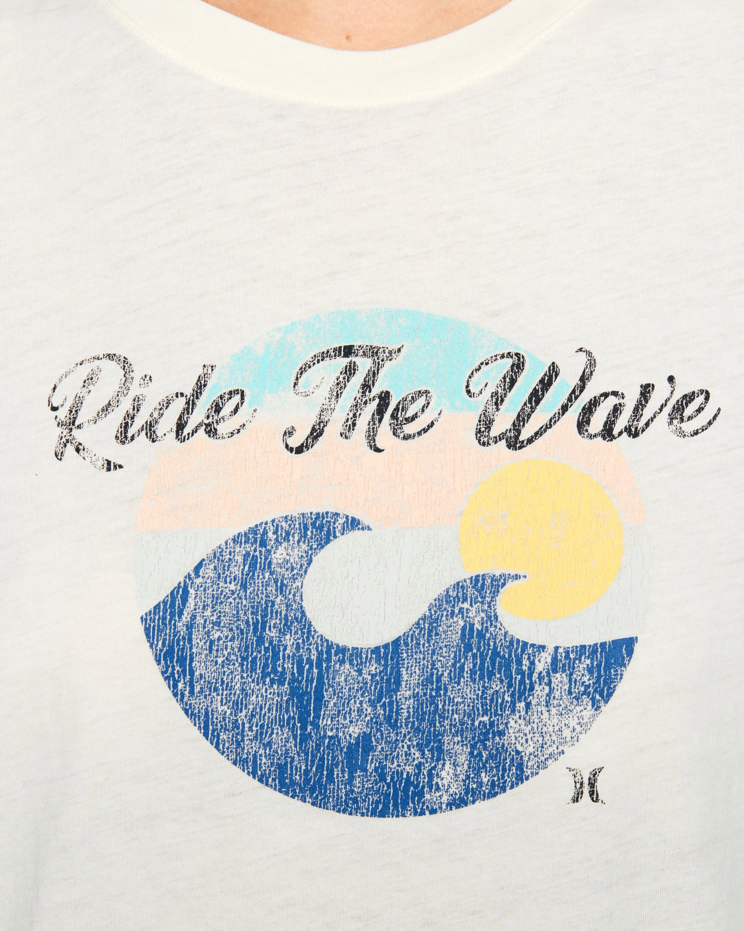 Ride N Waves Washed Relaxed Girlfriend Tee sold by Hurley product image thumbnail 3