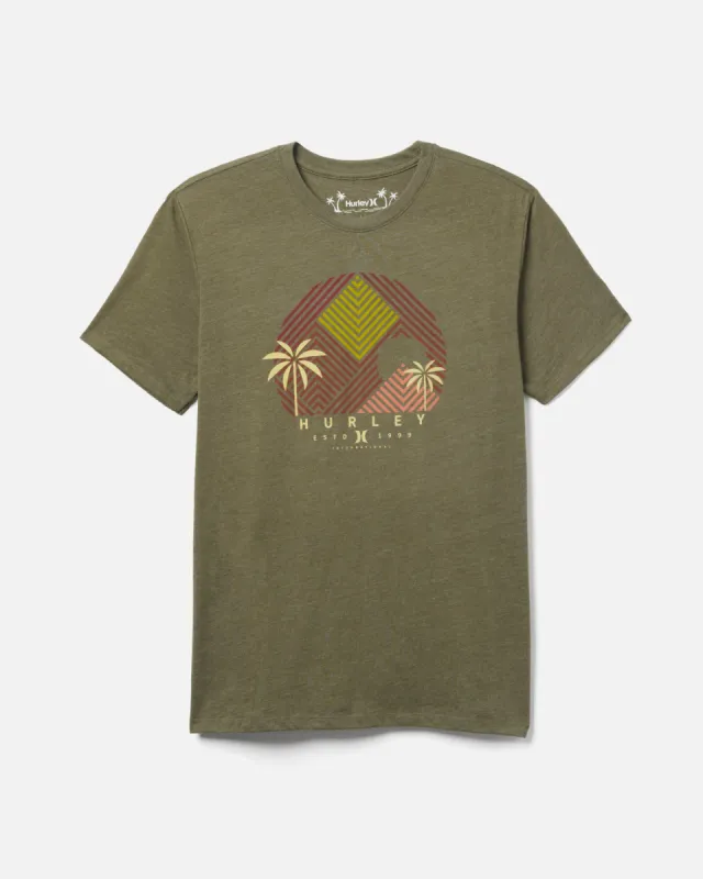 Everyday Pacific Geo Skis Short Sleeve T-Shirt sold by Hurley