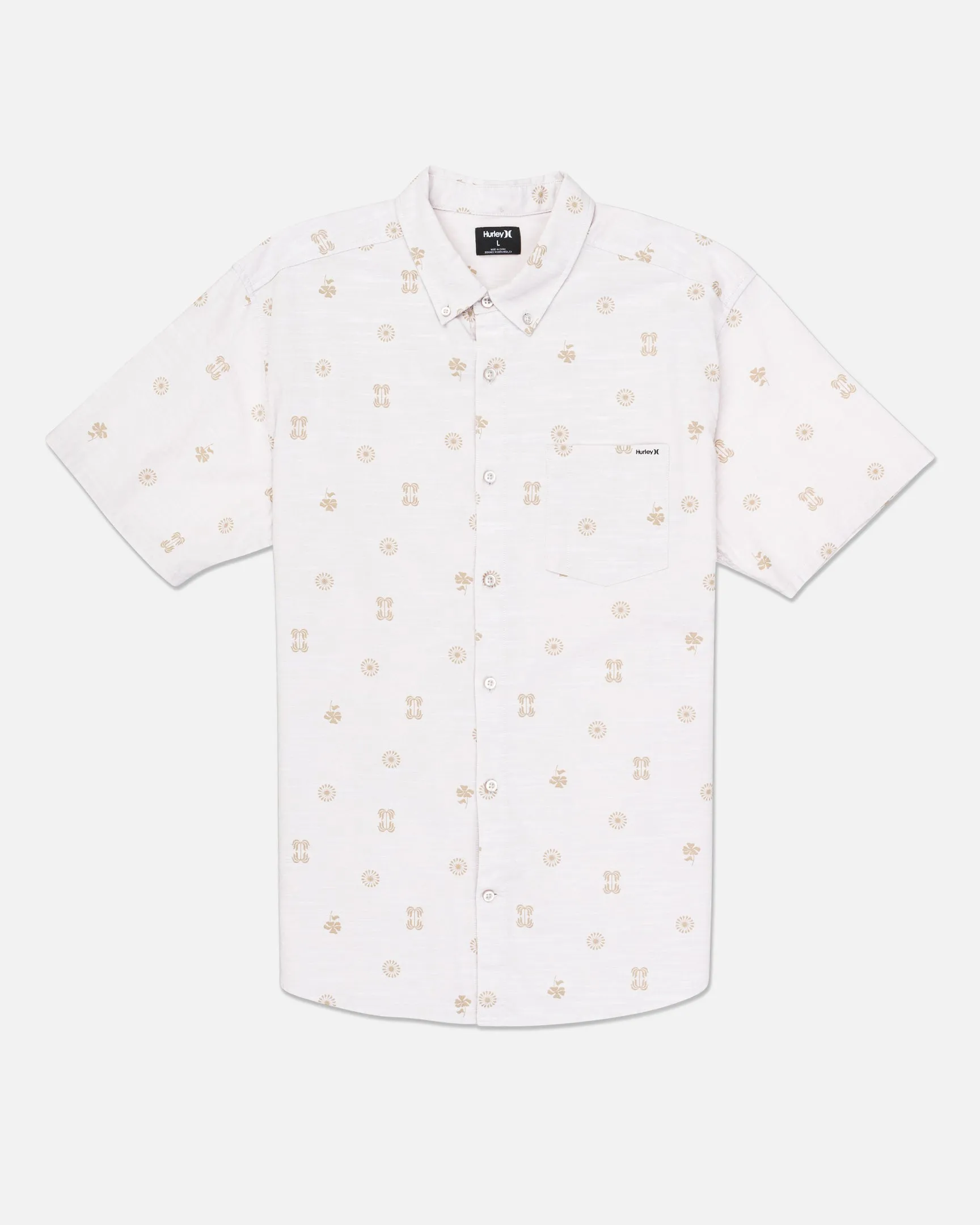 One And Only Stretch Print Short Sleeve Shirt sold by Hurley