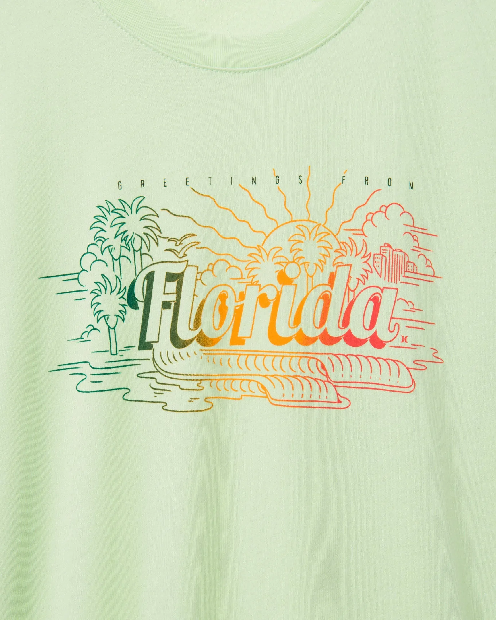 Everyday Washed Coastline Short Sleeve T-Shirt sold by Hurley product image thumbnail 3