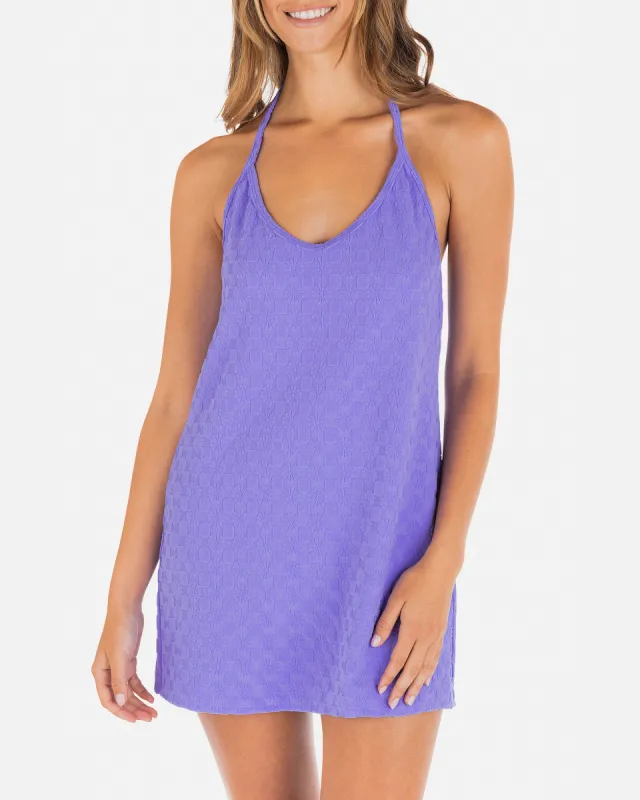 Mini Check Halter Mini Dress sold by Hurley