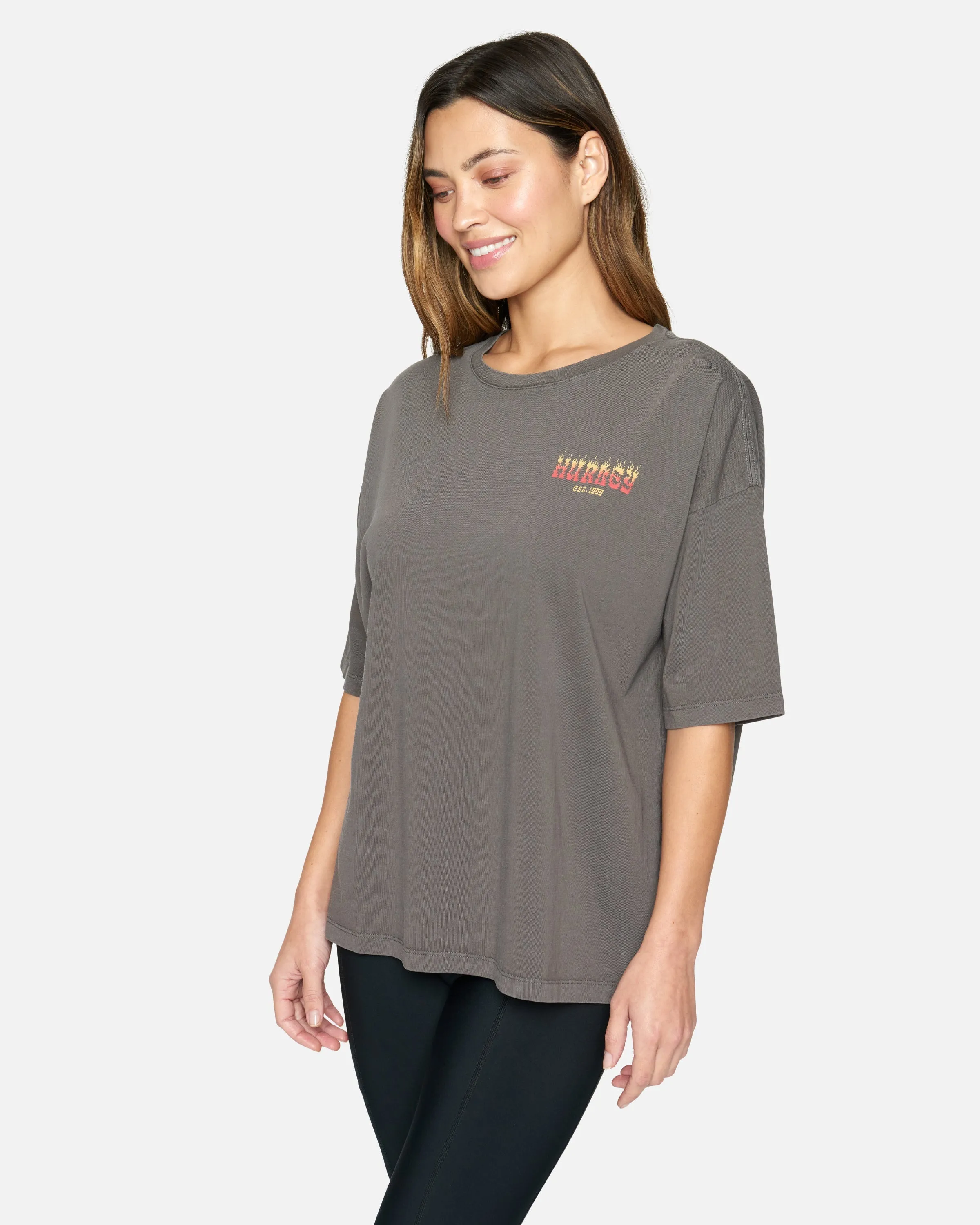 BURNING SUN BOYFRIEND TEE sold by Hurley product image thumbnail 3