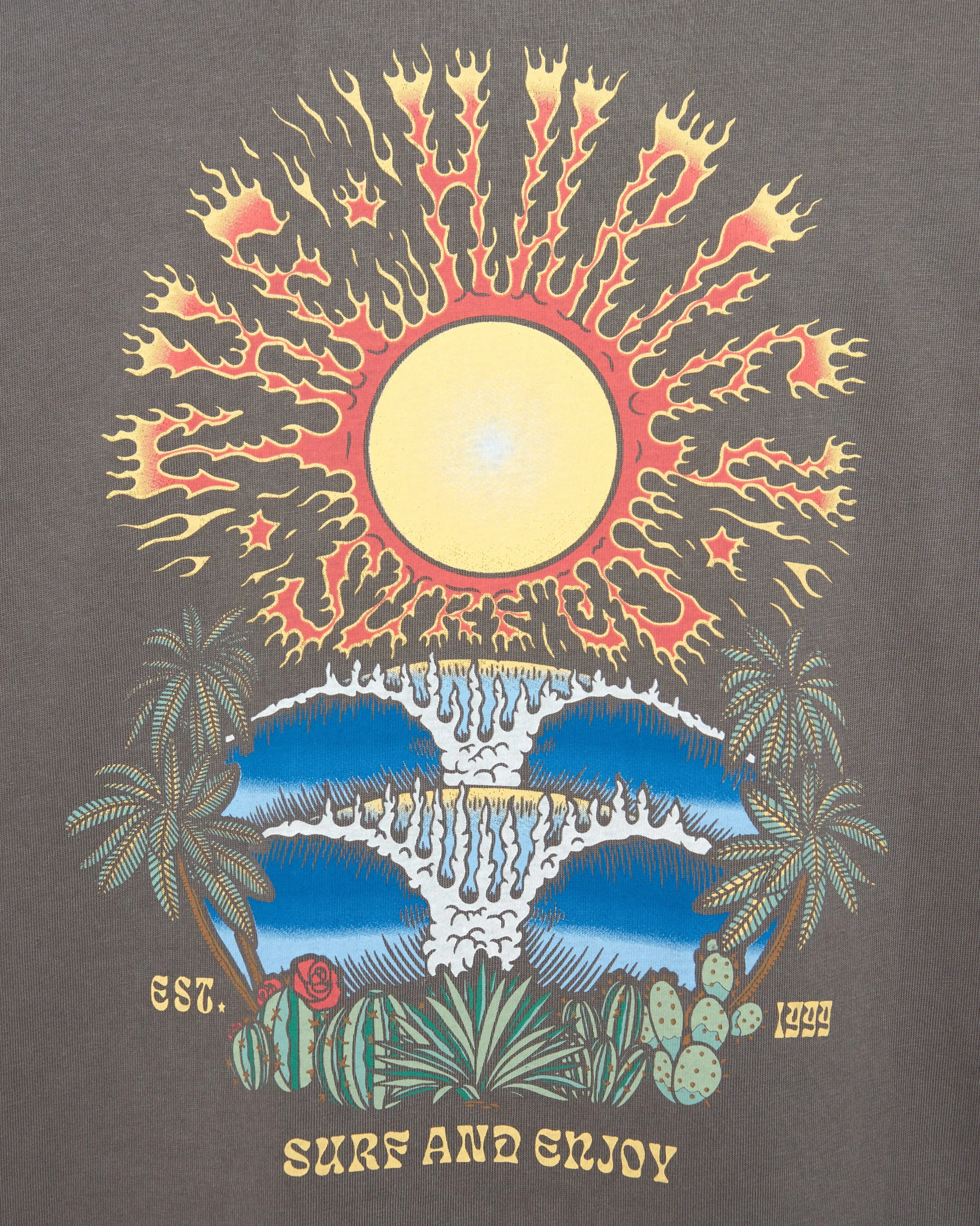 BURNING SUN BOYFRIEND TEE sold by Hurley product image thumbnail 4