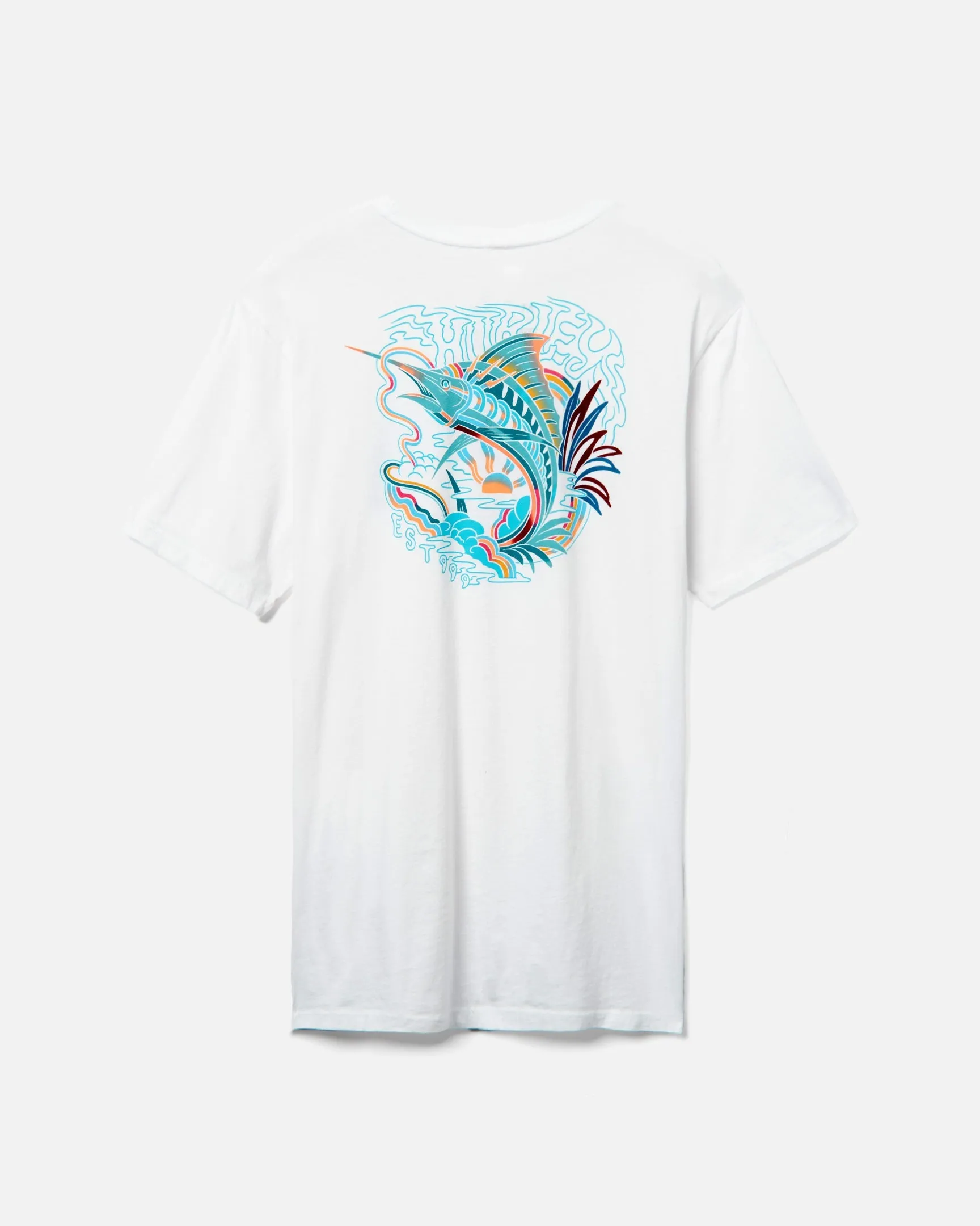Everday Washed Trippy Fish Short Sleeve T-Shirt sold by Hurley product image thumbnail 2