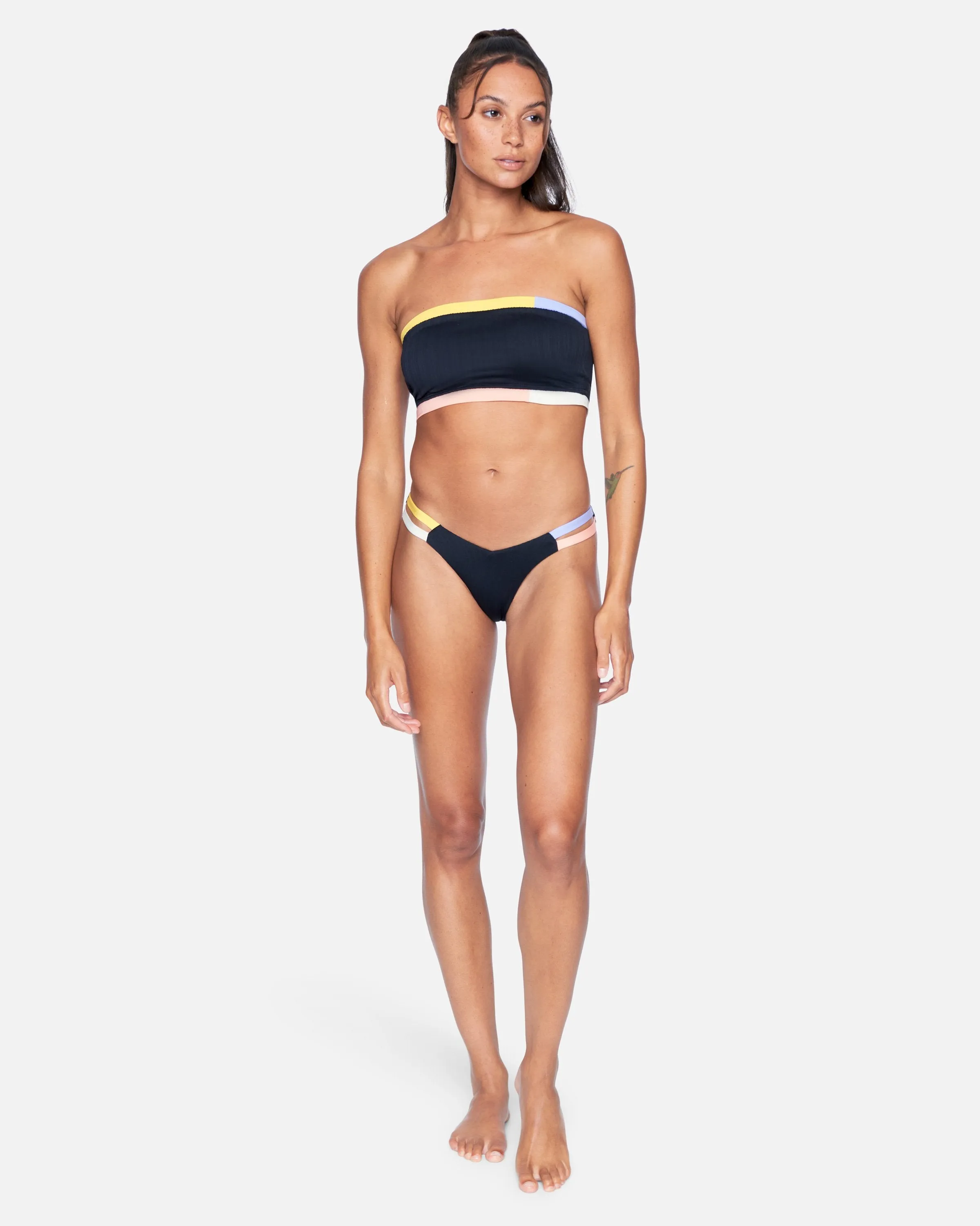 Colorblock V Front Cheeky Bikini Bottom sold by Hurley product image thumbnail 5