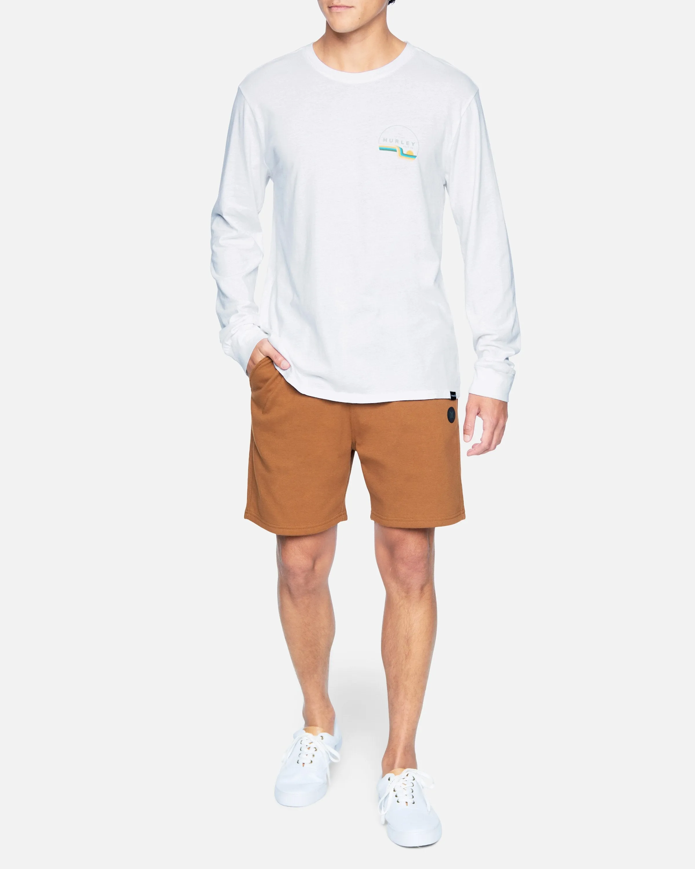 Everyday Washed Slider Long Sleeve T-Shirt sold by Hurley product image thumbnail 4