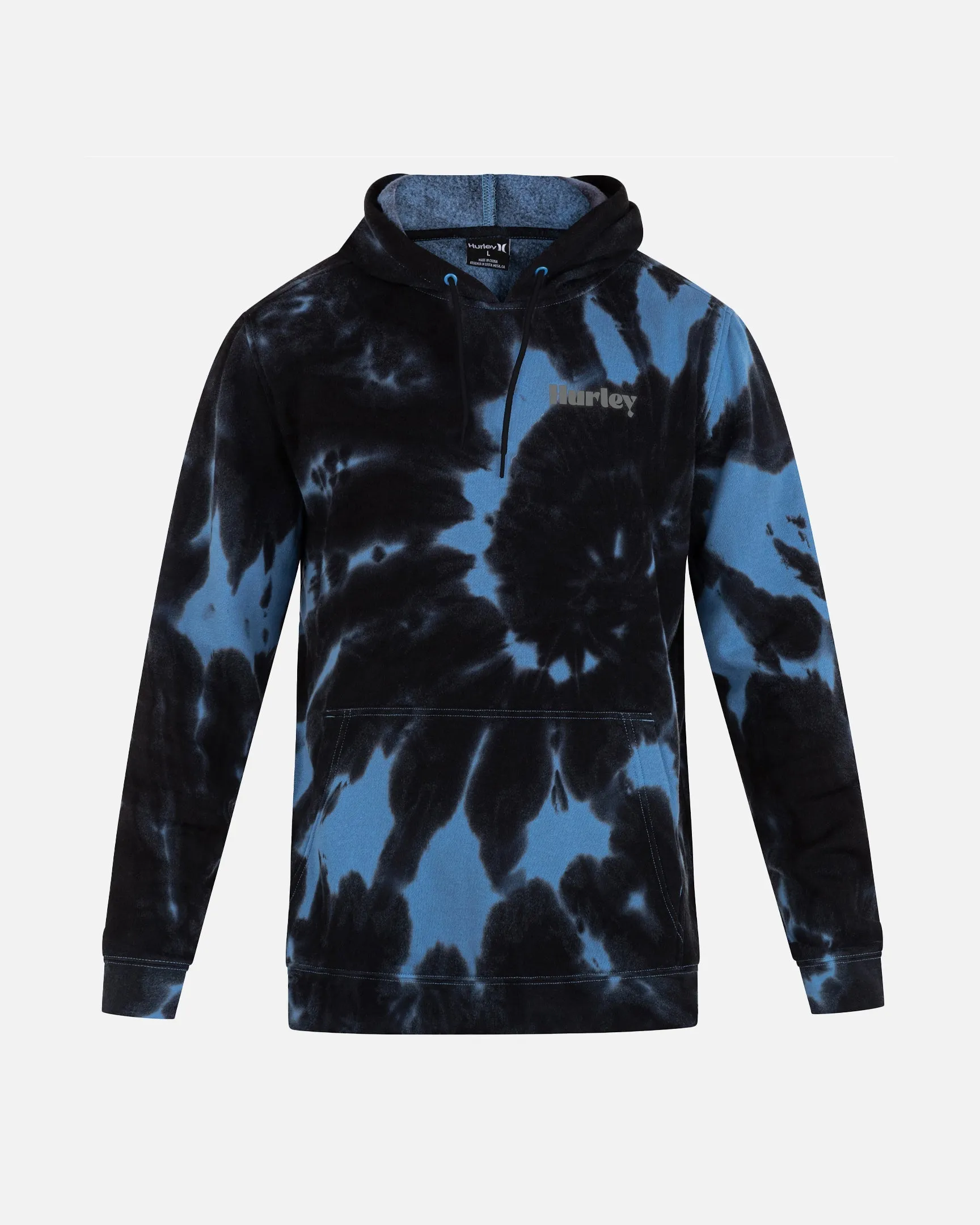 Tidal Wave Tie Dye Fleece Pullover sold by Hurley