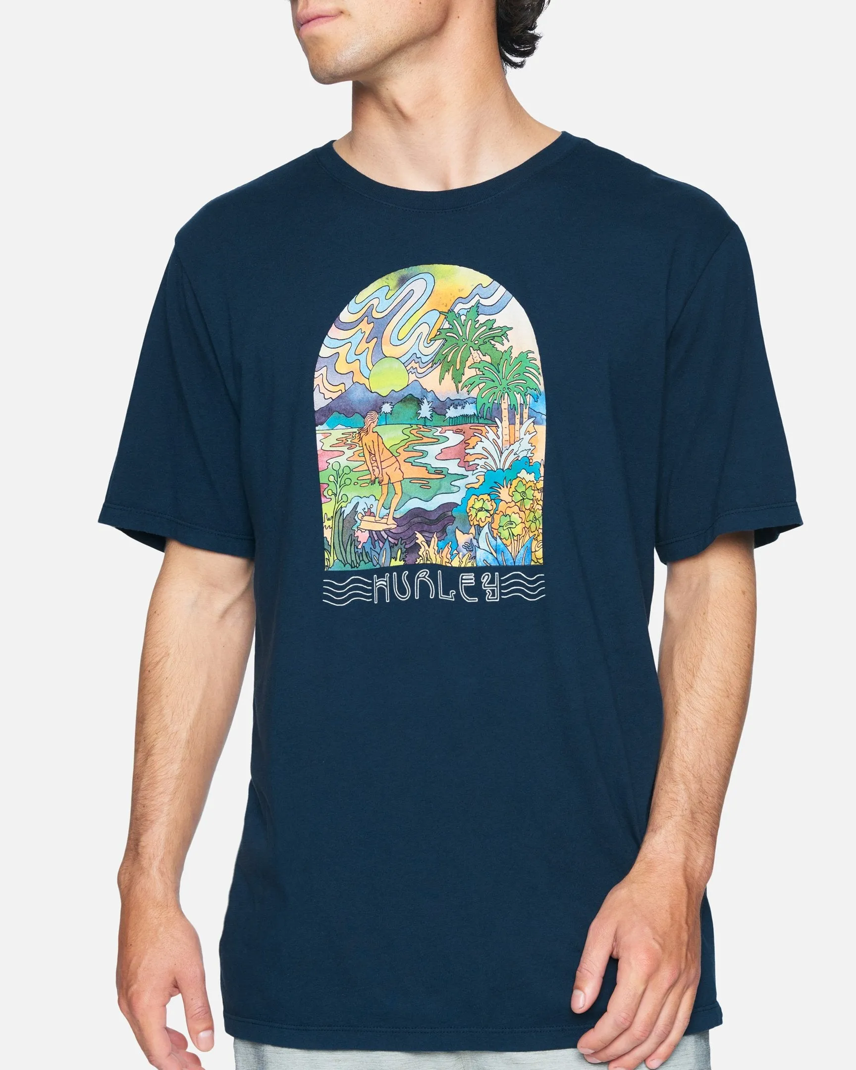 Everyday Washed Psyche Send Short Sleeve T-Shirt sold by Hurley product image thumbnail 3