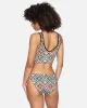 Hurley x Black Girls Surf Max Mosaic Geo Full Tab Side Bikini Bottom sold by Hurley