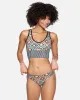 Hurley x Black Girls Surf Max Mosaic Geo Full Tab Side Bikini Bottom sold by Hurley