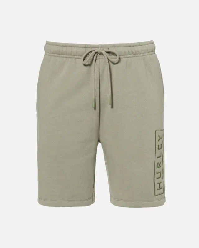 Essential Boxed Logo Fleece Short sold by Hurley