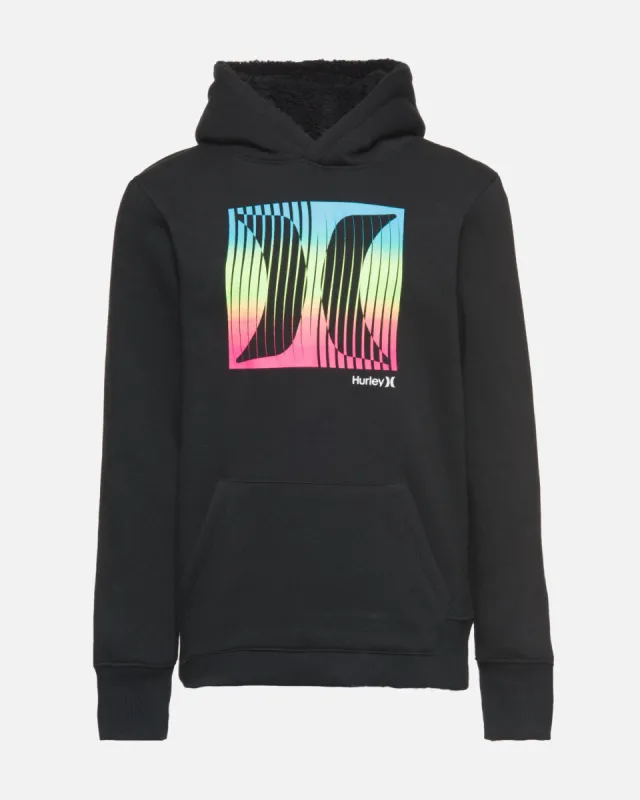 Boys' Sherpa-Lined Hood Pullover Hoodie sold by Hurley