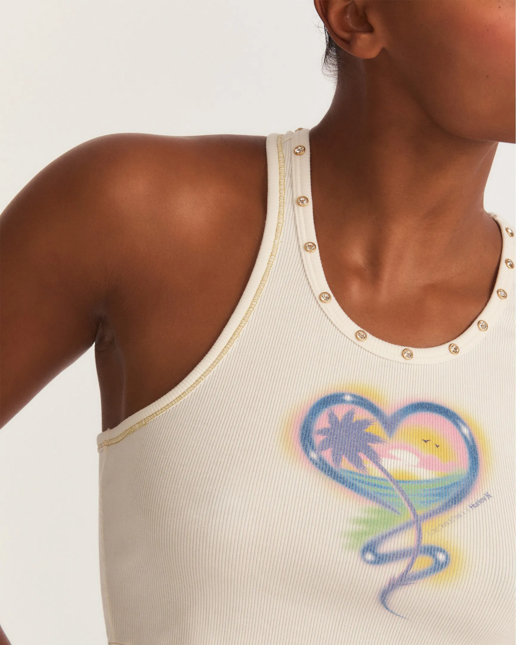 LoveShackFancy x Hurley - Whitewater Rib Tank sold by Hurley product image thumbnail 4