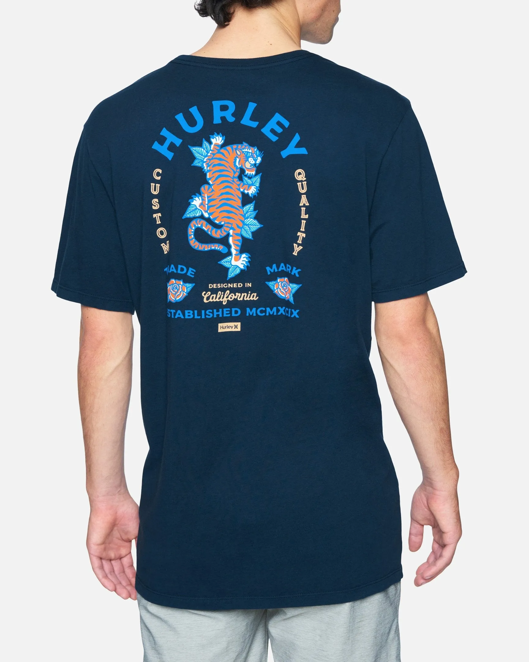 Everyday Washed Tiger Short Sleeve T-Shirt sold by Hurley product image thumbnail 2