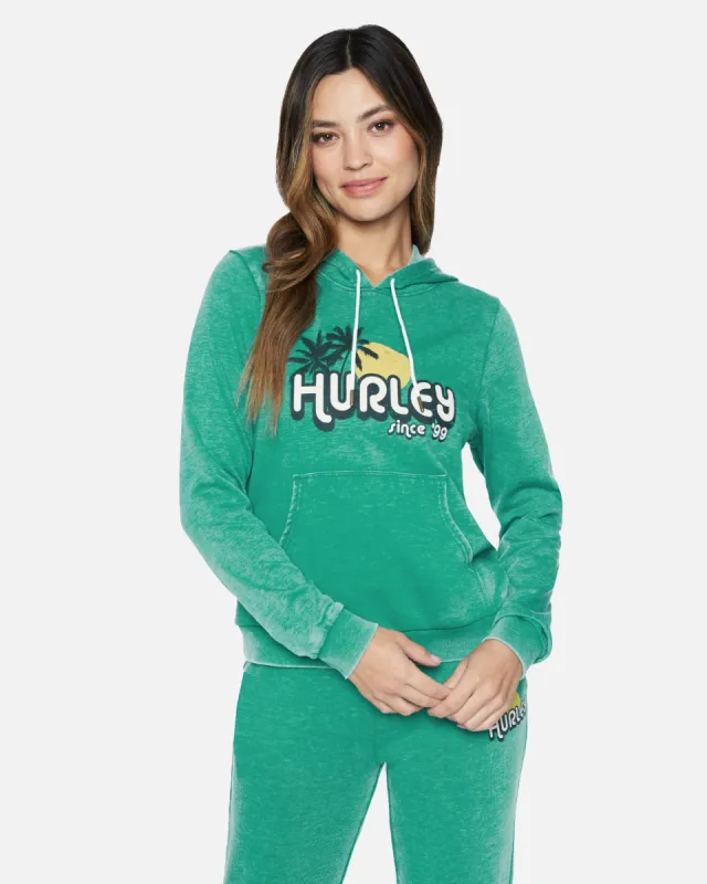 Harper Burnout Perfect Fleece Hoodie made by Hurley