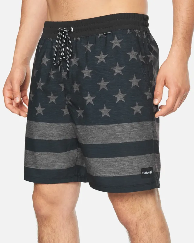 Patriot Volley Boardshorts 18" sold by Hurley