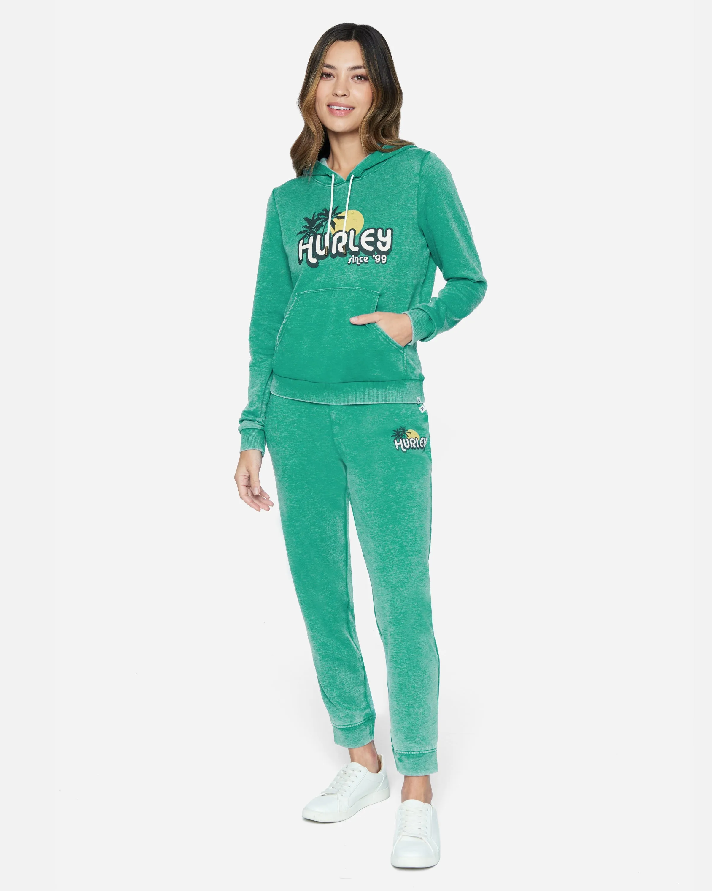 Harper Burnout Perfect Fleece Hoodie sold by Hurley product image thumbnail 4
