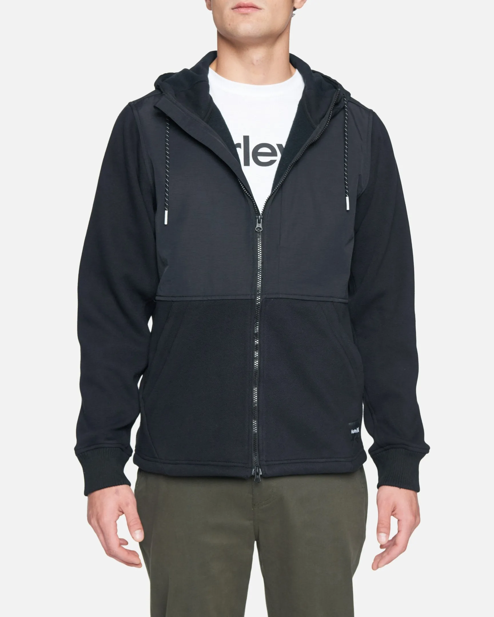 Men's Therma Protect Hybrid Hooded Jacket sold by Hurley