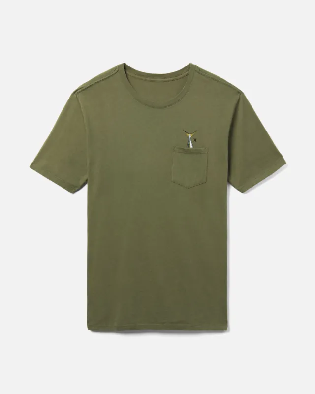 Everyday Washed Toro Pocket Short Sleeve T-Shirt sold by Hurley