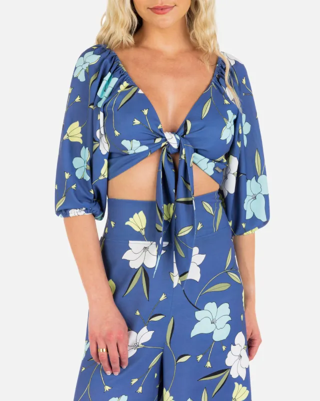 POPPY CROP TOP sold by Hurley